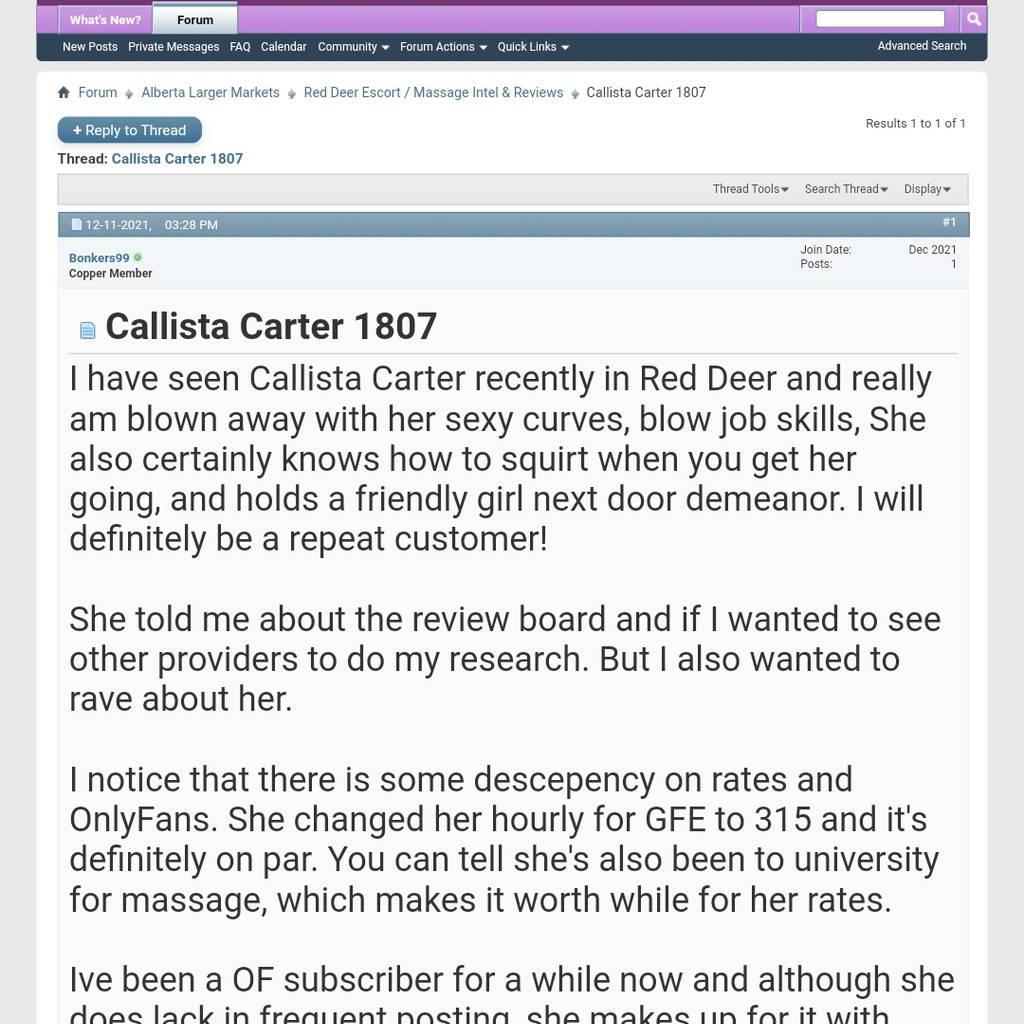 Callista Carter is Female Escorts. | Skeena | British Columbia | Canada | escortsaffair.com 