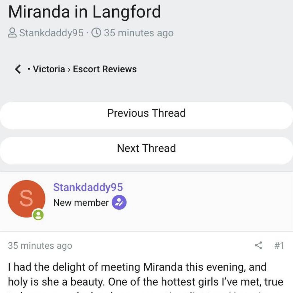 Miranda is Female Escorts. | Victoria | British Columbia | Canada | escortsaffair.com 