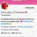 Gia Lively is Female Escorts. | Toronto | Ontario | Canada | escortsaffair.com 