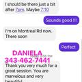 
                        Daniela
                     is Female Escorts. | Cambridge | Ontario | Canada | escortsaffair.com 