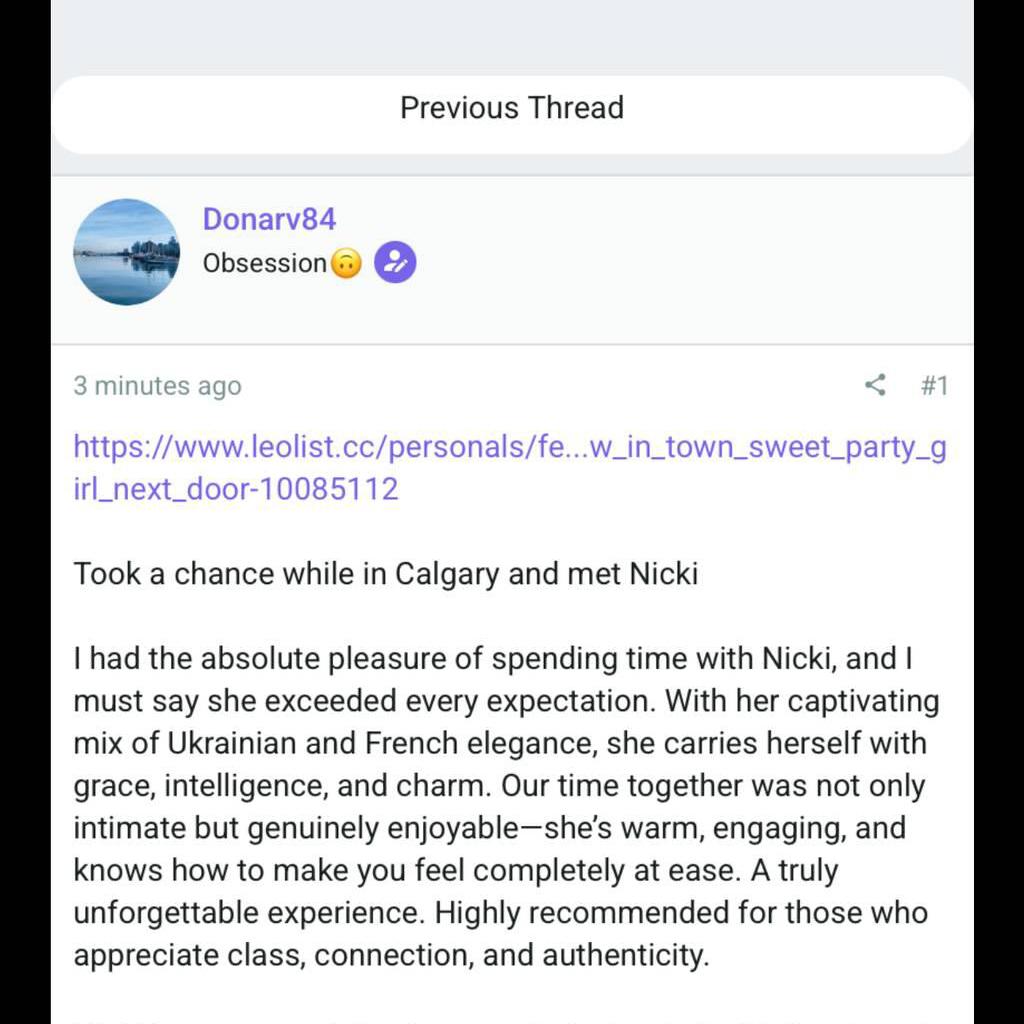 
                        Nicki
                     is Female Escorts. | Calgary | Alberta | Canada | escortsaffair.com 