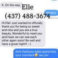 
                        Elle
                     is Female Escorts. | London | Ontario | Canada | escortsaffair.com 