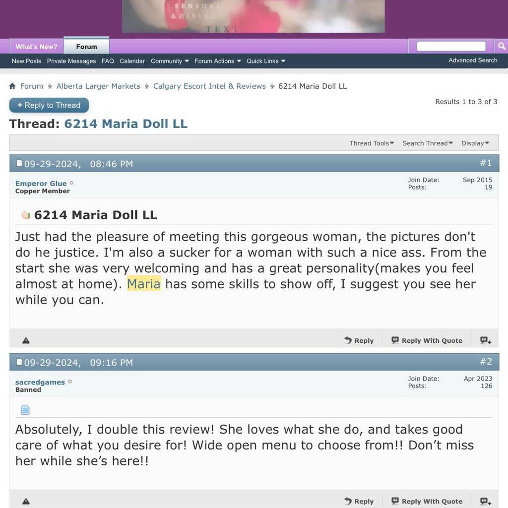 
                        Maria Doll
                     is Female Escorts. | Edmonton | Alberta | Canada | escortsaffair.com 