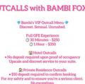 
                        BAMBIE FOX
                     is Female Escorts. | Milton | Ontario | Canada | escortsaffair.com 