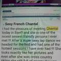 
                        RV Sexy French Chantal
                     is Female Escorts. | Barrie | Ontario | Canada | escortsaffair.com 