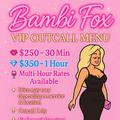 
                        BAMBIE FOX
                     is Female Escorts. | Milton | Ontario | Canada | escortsaffair.com 