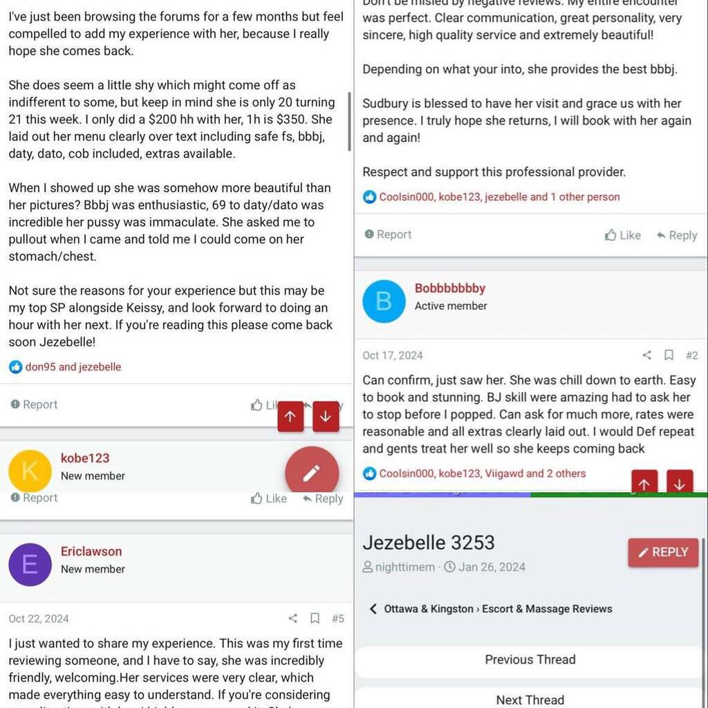 
                        Jezebelle
                     is Female Escorts. | Toronto | Ontario | Canada | escortsaffair.com 