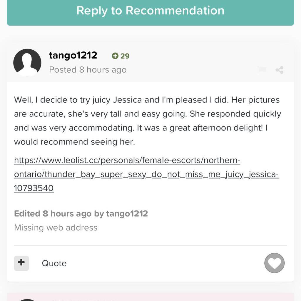 
                        ＪＵＩＣＹ ＪＥＳＳＩＣＡ
                     is Female Escorts. | Thunder Bay | Ontario | Canada | escortsaffair.com 