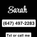 
                        SARAH 647. 497.2283
                     is Female Escorts. | Hamilton | Ontario | Canada | escortsaffair.com 