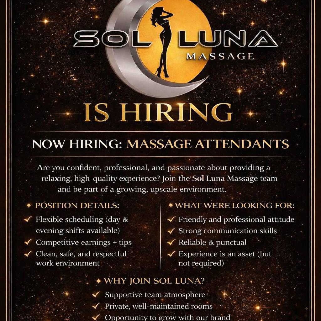 
                        SOL LUNA MASSAGE
                     is Female Escorts. | Brampton | Ontario | Canada | escortsaffair.com 
