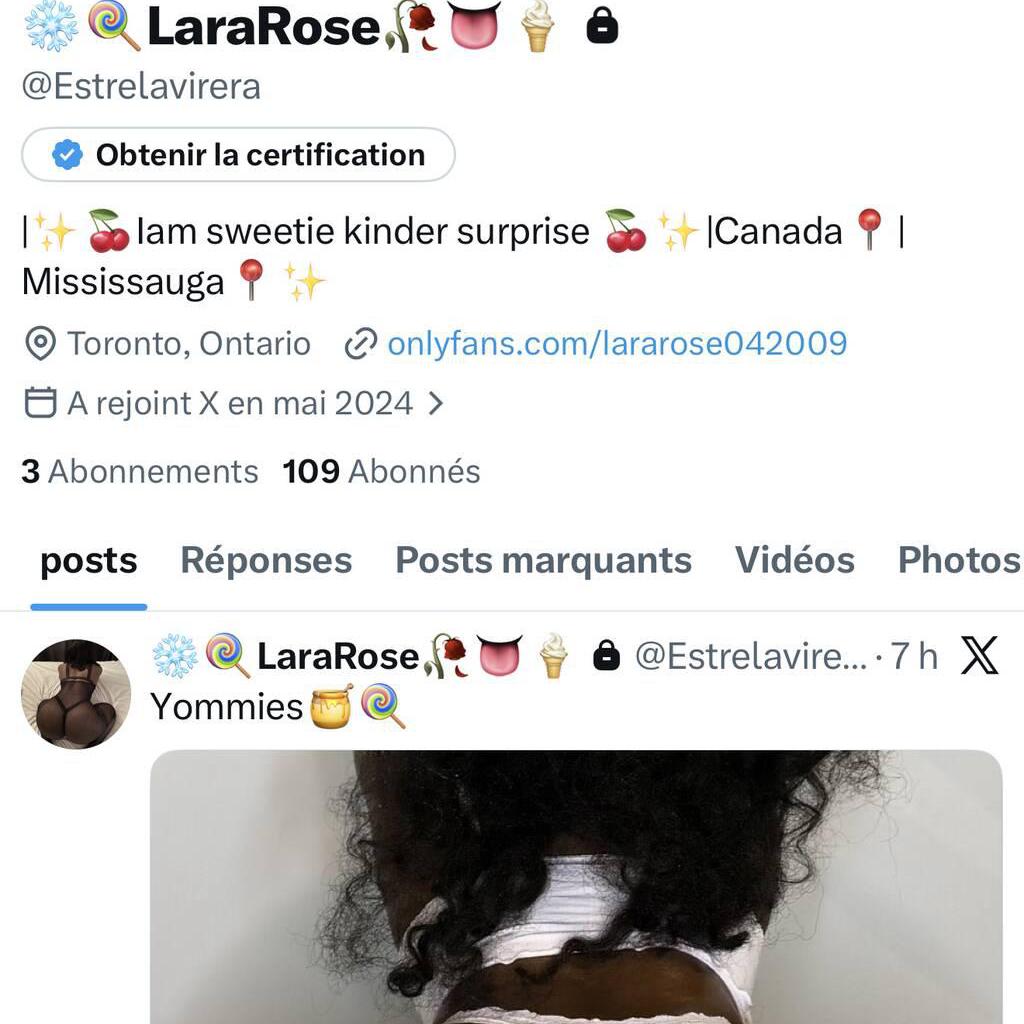 
                        Lara Rose
                     is Female Escorts. | Quebec City | Quebec | Canada | escortsaffair.com 