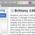 
                        Brittany 647.520.1481
                     is Female Escorts. | London | Ontario | Canada | escortsaffair.com 